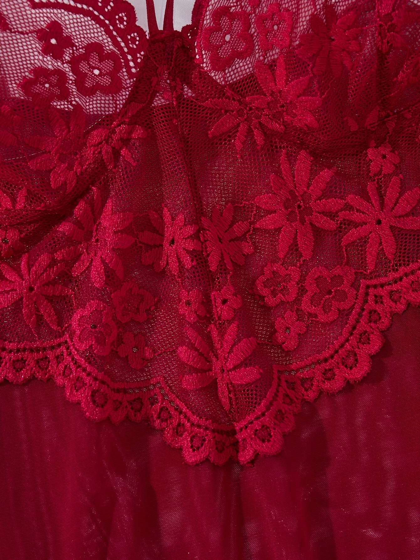 Robe de nuit courte et sexy, élégante et unie